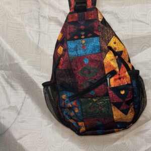 Rayan Retro Boho Geometric Crossbody Bag